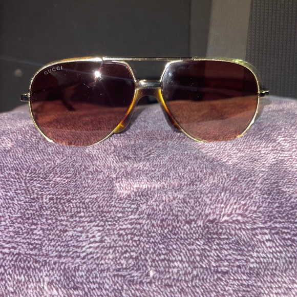 Brown Gucci Sunglasses - Picture 1 of 2